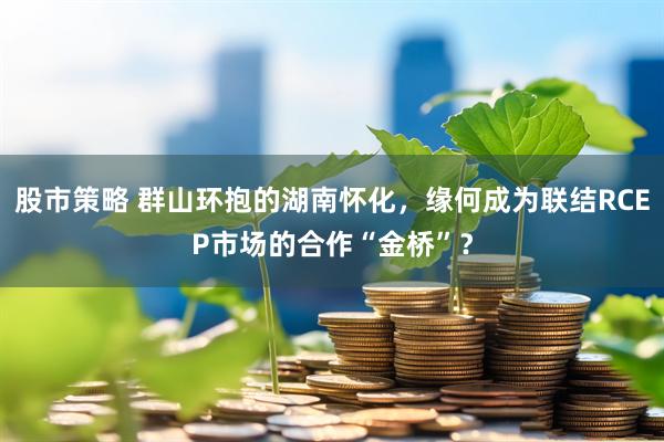 股市策略 群山环抱的湖南怀化，缘何成为联结RCEP市场的合作“金桥”？