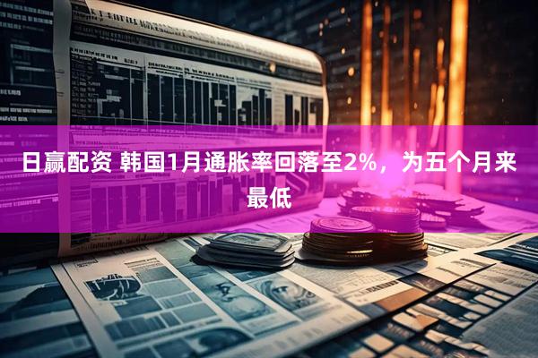 日赢配资 韩国1月通胀率回落至2%，为五个月来最低