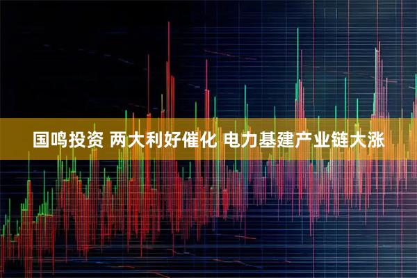 国鸣投资 两大利好催化 电力基建产业链大涨